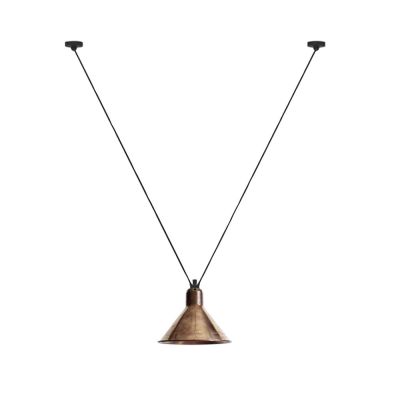 DCW - 323 XL Riippuvalaisin Kartio Raaka Kupari/Valkoinen Lampe Gras | Alk. 590,00 €