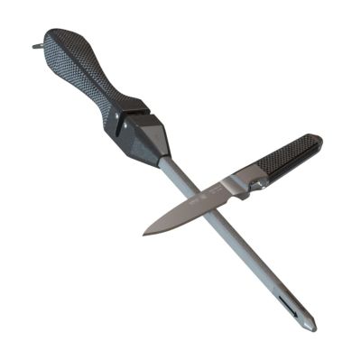 De Buyer Quintum veitsenteroitin teroituspuikolla Musta | Alk. 89,70 €