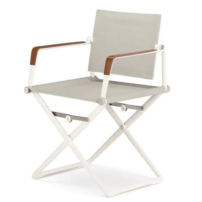 Dedon, Seax Ruokailutuoli Valkoinen/Teak/Dove