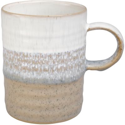 Denby Kiln muki, 8 cm, valkoinen/harmaa | Alk. 33,00 €