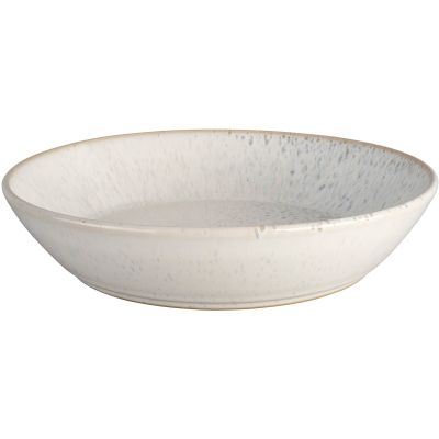 Denby Kiln pastalautanen, 22 cm, valkoinen/harmaa | Alk. 25,00 €