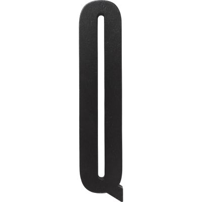 Design Letters Mustat puukirjaimet, Q | Alk. 5,00 €
