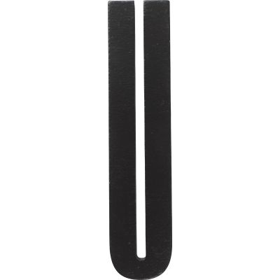 Design Letters Mustat puukirjaimet, U | Alk. 4,50 €