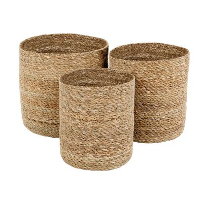 Dixie Emil säilytyskori, 3-pakkaus small Luonnonvärinen | Alk. 17,90 €