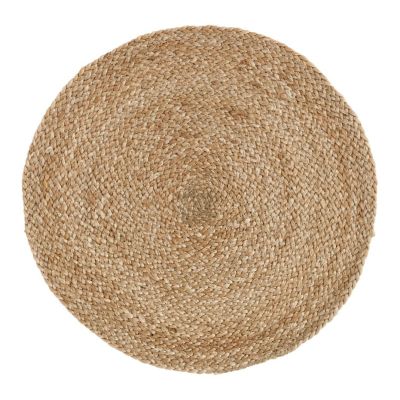 Dixie Jute Braided pöytätabletti Ø 38 cm Luonnonvärinen