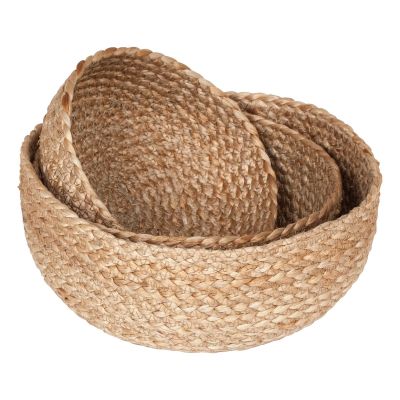Dixie Punottu leipäkori, 3-pakkaus Luonnonväri | Alk. 30,00 €