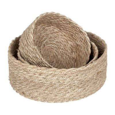 Dixie Twisted leipäkori 3-pack Luonto-harmaa | Alk. 30,00 €