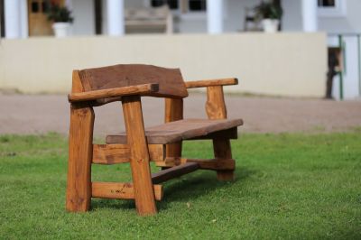 Ecofurn Rustica penkki ruskea mänty