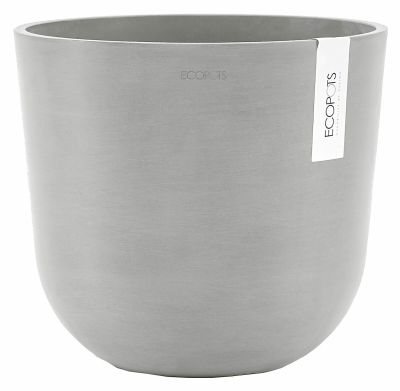 Ecopots Oslo ruukku Ø25 cm valkoharmaa | Alk. 27,90 €