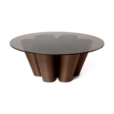 Ekbacken Studios Anemone sohvapöytä Ø110 cm Chocolate | Alk. 2 069,90 €