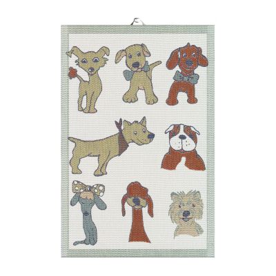 Ekelund Linneväveri Dogs keittiöpyyhe 40 x 60 cm | Alk. 21,90 €