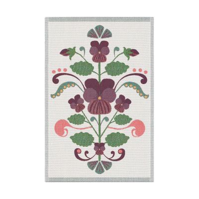 Ekelund Linneväveri Lindas viol keittiöpyyhe 40x60 cm Lila-harmaa | Alk. 21,90 €