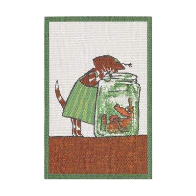 Ekelund Linneväveri Pettson & Findus keittiöpyyhe multi 40x60 cm Utelias | Alk. 22,90 €