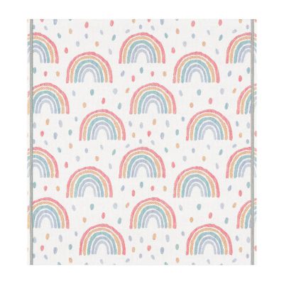 Ekelund Linneväveri Rainbow vauvan huopa 70 x 75 cm | Alk. 43,90 €