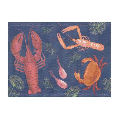 Ekelund Linneväveri Skaldjursfest pöytätabletti 35 x 48 cm | Alk. 13,90 €