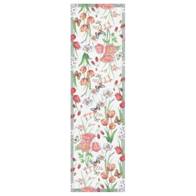 Ekelund Linneväveri Vårfröjd kaitaliina 35x120 cm Multi | Alk. 36,90 €