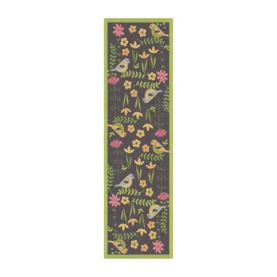 Ekelund Linneväveri Vårsång kaitaliina 35 x 120 cm | Alk. 40,00 €