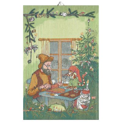 Ekelund Linneväveri Viiru & Pesonen keittiöliina Joulukoristelu | Alk. 22,90 €