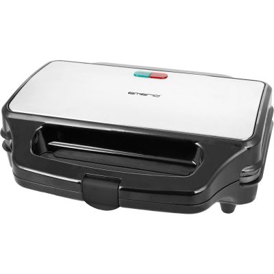 Emerio Voileipägrilli XXL, hopea/musta | Alk. 45,00 €