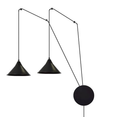 Emibig Abramo riippuvalaisin 2-osainen musta | Alk. 44,50 €