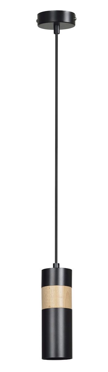 Emibig Akari riippuvalaisin Ø6 cm musta/luonnonväri | Alk. 59,00 €