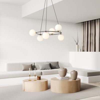 Emibig Azura riippuvalaisin 6-osainen valkoinen/musta | Alk. 299,00 €