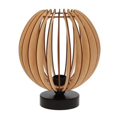 Envostar - Clay Pöytävalaisin H22 Black/Wood | Alk. 79,90 €