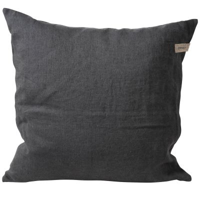 ERNST Ernst pellavainen tyynyliina 48 x 48 cm Tummanharmaa | Alk. 22,75 €