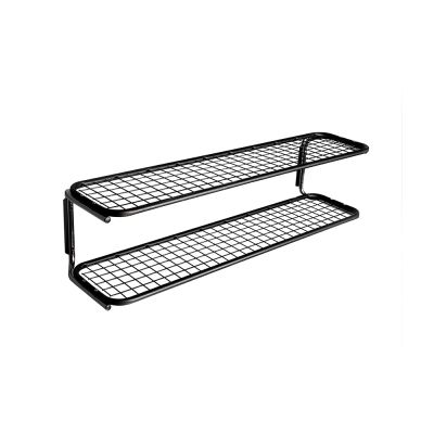Essem Design Classic 650 -kenkähylly Musta/kromi, 2 tasoa, 90 cm