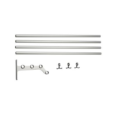 Essem Design Nostalgi 291 jatkettava hattuhylly Alumiini, alumiinirunko | Alk. 174,00 €