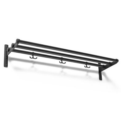 Essem Design Nostalgi hattuhylly, kenkähylly musta, musta | Alk. 112,00 €