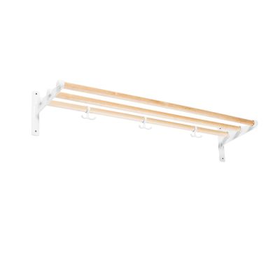 Essem Design Nostalgi kenkä- tai hattuhylly Koivu, valkoinen runko | Alk. 109,00 €