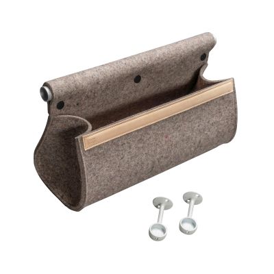 Essem Design Ulrika seinäsäilytysteline Luonnonvilla-valkoinen | Alk. 208,00 €