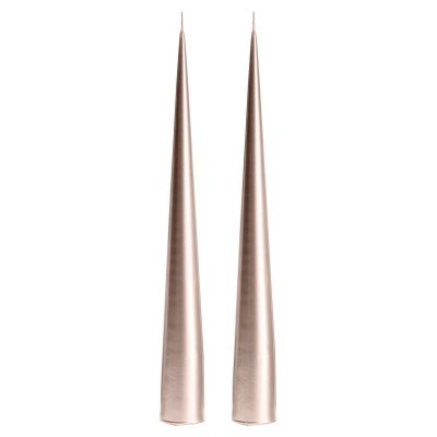 ester & erik ester & erik -kartiokynttilä 34 cm, 2-pakkaus metallic Champagne 94 | Alk. 27,00 €