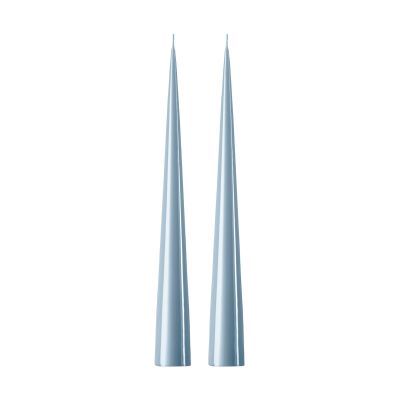 ester & erik ester & erik -kartiokynttilä 37 cm, 2-pakkaus lakattu Dusty blue 83 | Alk. 27,00 €