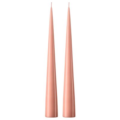ester & erik ester & erik -kartiokynttilä 37 cm, 2-pakkaus lakattu Rosy caramel 20-0 | Alk. 20,00 €