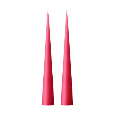 ester & erik ester & erik -kartiokynttilä 37 cm, 2-pakkaus matta Deep pink 41/2 | Alk. 21,00 €