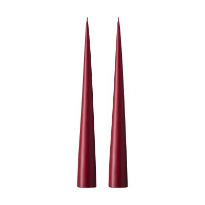 ester & erik ester & erik -kartiokynttilä 37 cm, 2-pakkaus matta Deep wine 44/2 | Alk. 20,00 €