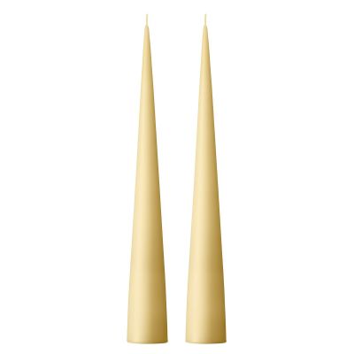 ester & erik ester & erik -kartiokynttilä 37 cm, 2-pakkaus matta Pale ginger 14 | Alk. 16,30 €