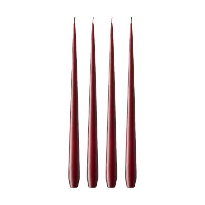 ester & erik ester & erik -kynttilä 42 cm, 4-pakkaus matta Deep wine 44/2 | Alk. 16,30 €