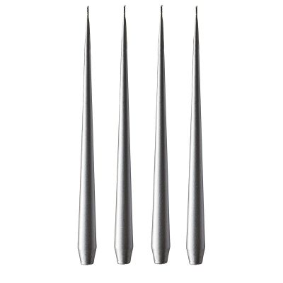 ester & erik ester & erik kynttilä 42 cm, 4-pakkaus metallic Silver | Alk. 30,00 €