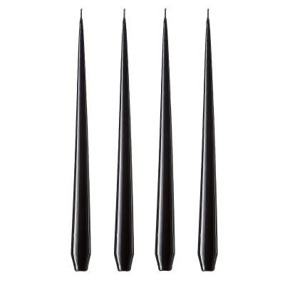 ester & erik ester & erik kynttilä 42 cm, 4-pakkaus raw black Lakattu | Alk. 26,90 €