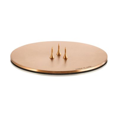 ester & erik ester & erik kynttilälautanen Ø9 cm matta Roseekulta | Alk. 33,00 €