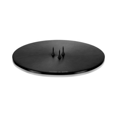 ester & erik ester & erik kynttilän aluslautanen Ø 12 cm matta Musta | Alk. 26,30 €