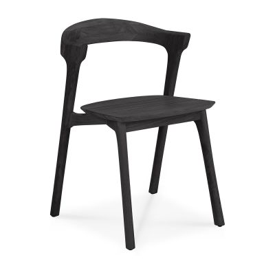 Ethnicraft Bok oudoor -tuoli Mustaksi petsattu tiikki | Alk. 739,00 €