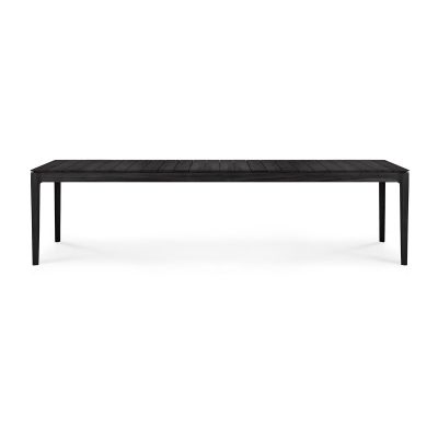 Ethnicraft Bok outdoor -ruokapöytä mustaksi petsattu tiikki 300 x 110 cm | Alk. 3 313,00 €