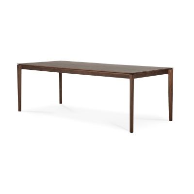 Ethnicraft Bok ruokapöytä 220x95 cm Lakattu tiikki | Alk. 1 992,00 €
