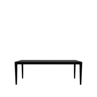 Ethnicraft Bok ruokapöytä 220x95 cm Mustaksi petsattu tammi | Alk. 2 509,00 €