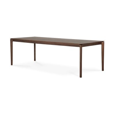 Ethnicraft Bok ruokapöytä 240x100 cm Lakattu tiikki | Alk. 2 251,00 €