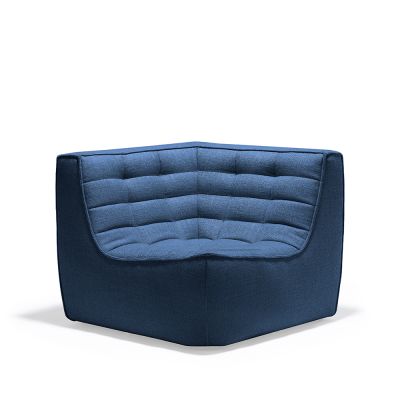 Ethnicraft N701 kulmamoduuli suora Kangas blue | Alk. 1 377,00 €